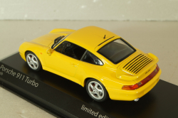 Porsche 911 (993) Turbo 1995, yellow, 943069205, Minichamps/Maxichamps 1:43