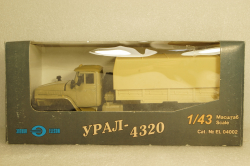 Урал-43206, бежевый, Элекон 1:43