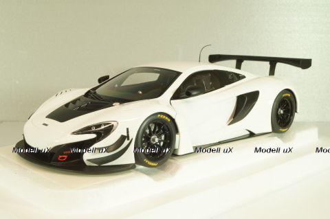 McLaren 650S GT3 2017 white/black, 81640, AutoArt 1:18