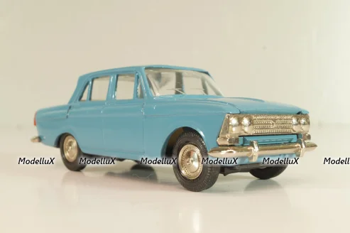 Москвич-408, серо-голубой, февраль 1994г,, Тантал/Радон 1:43