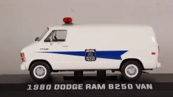 Dodge RAM B250 Indiana State Police 1980, White, Greenlight 1:43