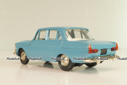 Москвич-408, серо-голубой, февраль 1994г,, Тантал/Радон 1:43