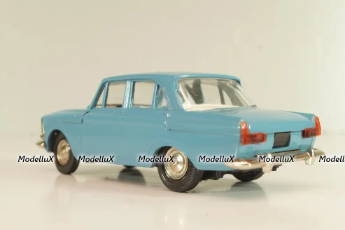 Москвич-408, серо-голубой, февраль 1994г,, Тантал/Радон 1:43