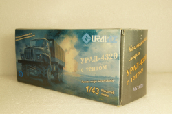 Урал-43206, бежевый, Элекон 1:43