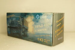 Урал-43206, бежевый, Элекон 1:43