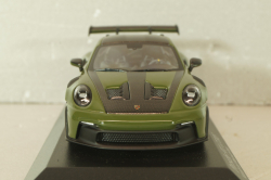 Porsche 911 (992) GT3 RS 2024, olive, with black wheells, 410062110, Minichamps 1:43  