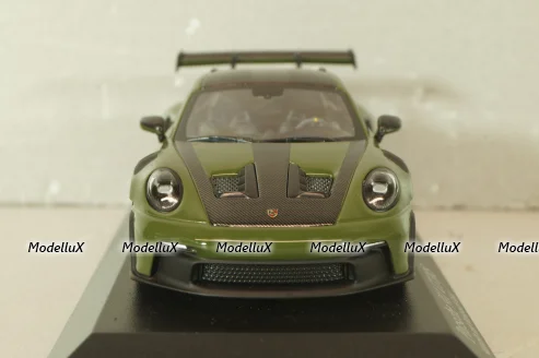 Porsche 911 (992) GT3 RS 2024, olive, with black wheells, 410062110, Minichamps 1:43  