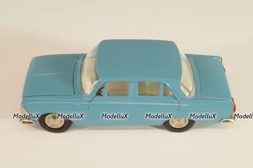 Москвич-408, серо-голубой, февраль 1994г,, Тантал/Радон 1:43