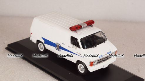 Dodge RAM B250 Indiana State Police 1980, White, Greenlight 1:43