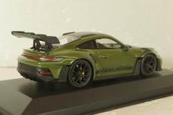Porsche 911 (992) GT3 RS 2024, olive, with black wheells, 410062110, Minichamps 1:43  