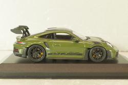 Porsche 911 (992) GT3 RS 2024, olive, with black wheells, 410062110, Minichamps 1:43  