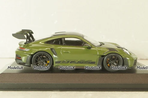 Porsche 911 (992) GT3 RS 2024, olive, with black wheells, 410062110, Minichamps 1:43  
