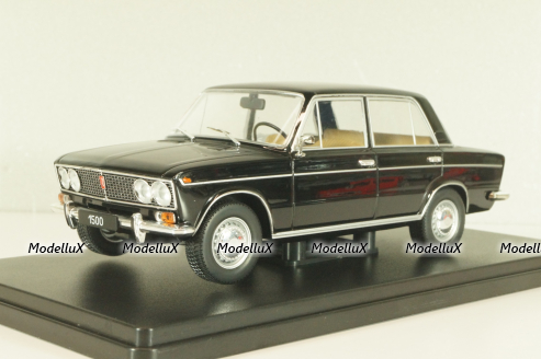 Ваз-2103 Жигули 1977, Lada 1500, черный, WB124237, WhiteBox 1:24