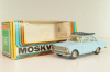 Москвич-408 с багажником, голубой,  Август 1989г., Тантал/Радон 1:43