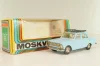Москвич-408 с багажником, голубой,  Август 1989г., Тантал/Радон 1:43