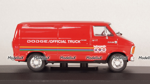 Dodge RAM B150 Official Truck Indy 500 1987, 86576, Greenlight 1:43
