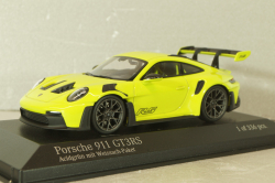 Porsche 911 (992) GT3 RS 2023,  green, with black wheells,, 410062111, Minichamps 1:43  