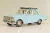 Москвич-408 с багажником, голубой,  Август 1989г., Тантал/Радон 1:43