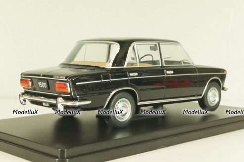 Ваз-2103 Жигули 1977, Lada 1500, черный, WB124237, WhiteBox 1:24