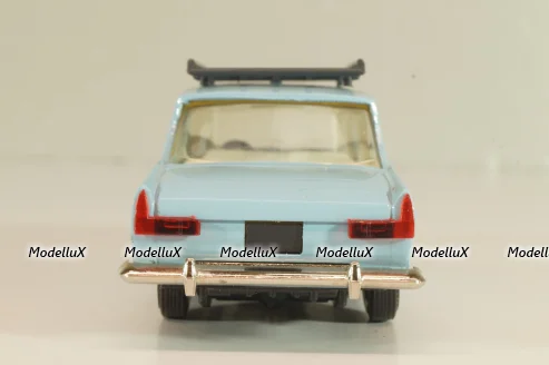 Москвич-408 с багажником, голубой,  Август 1989г., Тантал/Радон 1:43