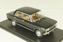 Ваз-2103 Жигули 1977, Lada 1500, черный, WB124237, WhiteBox 1:24