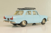 Москвич-408 с багажником, голубой,  Август 1989г., Тантал/Радон 1:43