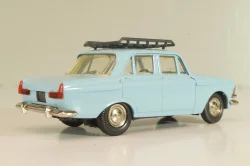 Москвич-408 с багажником, голубой,  Август 1989г., Тантал/Радон 1:43