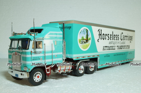 Kenworth K100 Aerodyne Car Transport 1976, American Trucks, France # 2, Altaya 1:43