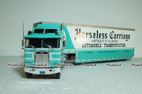 Kenworth K100 Aerodyne Car Transport 1976, American Trucks, France # 2, Altaya 1:43