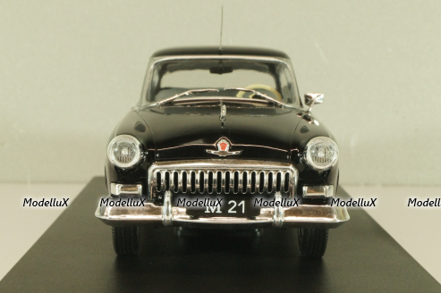 Газ-М21 Волга 1960, черный, WB124245, Whitebox 1:24