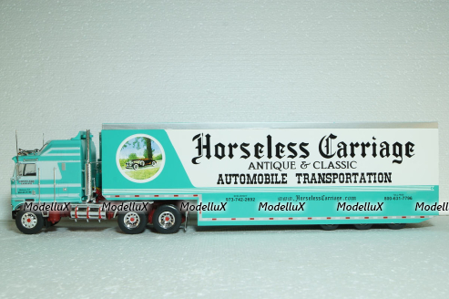 Kenworth K100 Aerodyne Car Transport 1976, American Trucks, France # 2, Altaya 1:43