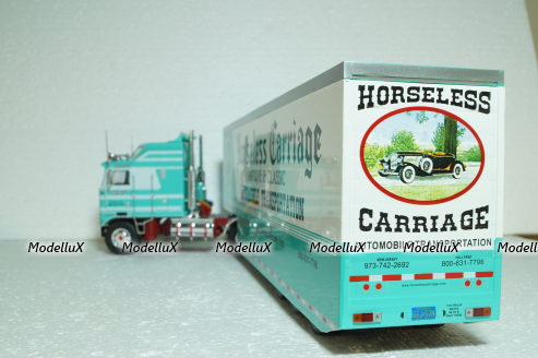 Kenworth K100 Aerodyne Car Transport 1976, American Trucks, France # 2, Altaya 1:43
