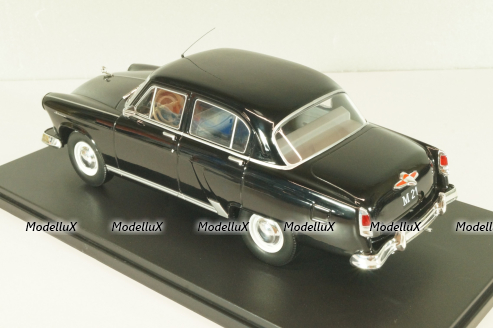 Газ-М21 Волга 1960, черный, WB124245, Whitebox 1:24