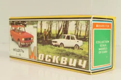 Москвич-408, красный,  Январь 1989г., Тантал/Радон 1:43  №2