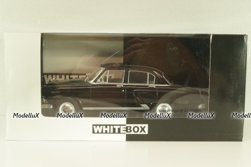 Газ-М21 Волга 1960, черный, WB124245, Whitebox 1:24