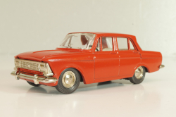 Москвич-408, красный,  Январь 1989г., Тантал/Радон 1:43  №2