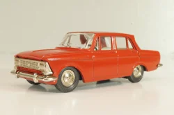 Москвич-408, красный,  Январь 1989г., Тантал/Радон 1:43  №2