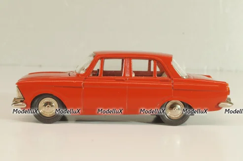 Москвич-408, красный,  Январь 1989г., Тантал/Радон 1:43  №2