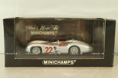 Mercedes-Benz W196 #22 France GP 1954, Formula 1, H.Lang, silver, 432543022, Minichamps 1:43 Уценка!