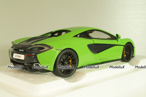 McLaren 570S Coupe 2016 lightgreen, 76042, AutoArt 1:18