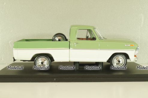 Ford F-100 1970, green/white, WB124252, Whitebox 1:24