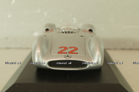 Mercedes-Benz W196 #22 France GP 1954, Formula 1, H.Lang, silver, 432543022, Minichamps 1:43 Уценка!