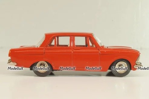 Москвич-408, красный,  Январь 1989г., Тантал/Радон 1:43  №2