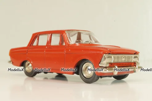 Москвич-408, красный,  Январь 1989г., Тантал/Радон 1:43  №2