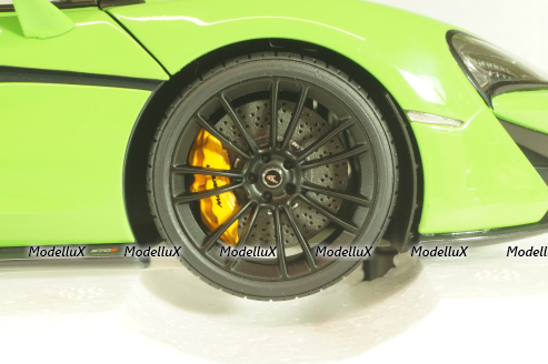 McLaren 570S Coupe 2016 lightgreen, 76042, AutoArt 1:18