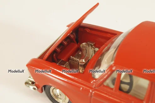 Москвич-408, красный,  Январь 1989г., Тантал/Радон 1:43  №2