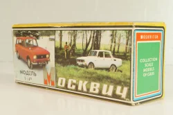 Москвич-408, красный,  Август 1989г., Тантал/Радон 1:43  №3