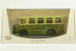 Армейский автобус АС-38, хаки, SSM4012, SSM 1:43