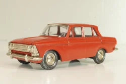 Москвич-408, красный,  Август 1989г., Тантал/Радон 1:43  №3