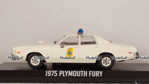 Plymouth Fury Smokey & Bandit 1975, 86557, Greenlight 1:43